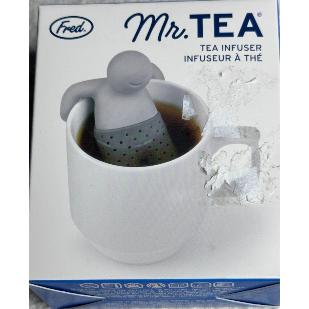 Fred Mr. Tea Silicone Infuser For Loose Leaf Herbal Tea By Genuine Fred New Gift